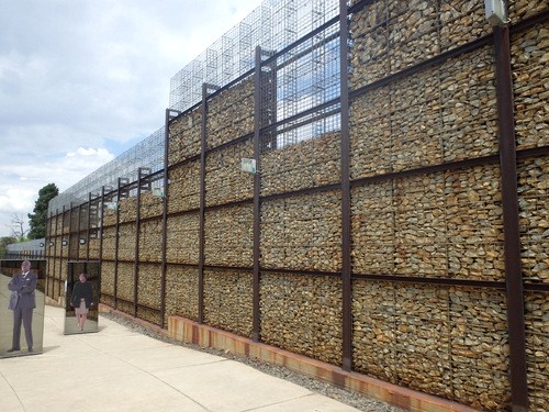 The Apartheid Museum.